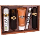 Kozmetické súpravy Cuba Gold EDT 100 ml + voda po holení 100 ml + sprchový gél 200 ml + dezodorant 200 ml + EDT 35 ml darčeková sada
