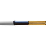 Conneu H05VV-F ШВПС кабел 2x1.00 мм2, бял, 100 м (H05VV-F 2x1.0 mm2)