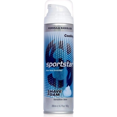 Sportstar Cooling pěna na holení pro citlivou pokožku 200 ml