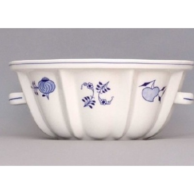 porcelán Dubí Cibuláková forma bábovka 27,2cm cibulový porcelán