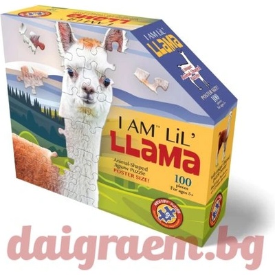 WOW Toys Пъзел wow 4011 - 100 части - Лама (wowp4011)