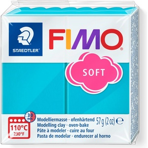 FIMO Полимерна глина Staedtler Fimo Soft, 57 g, менсин39 (21895-А-МЕНТОВОСИН)