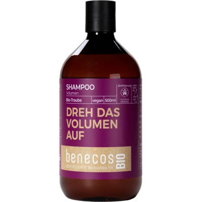 benecosBIO Volume Shampoo "Dreh das Volumen auf 500 ml