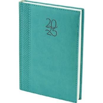 Бележник с дати термо с кант 14х20 cm Тюркоаз (2011018-19-42049512)