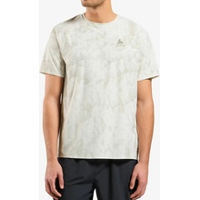 Odlo Zeroweight Chill-Tec Print Crew Neck S/S gardenia