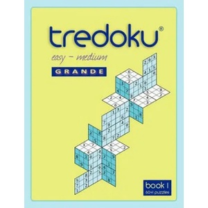 Tredoku Easy Medium GRANDE Book 1 | Mindome Games (ISBN: 9789657471081)