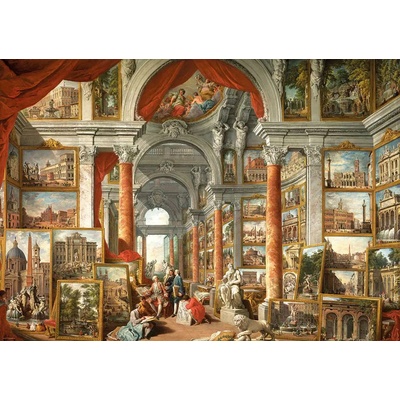 EUROGRAPHICS - Puzzle Gallery of Views of Modern Rome - 1 000 piese