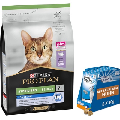 Pro Plan Sterilised Senior 7+ Longevis morčacie 3 kg