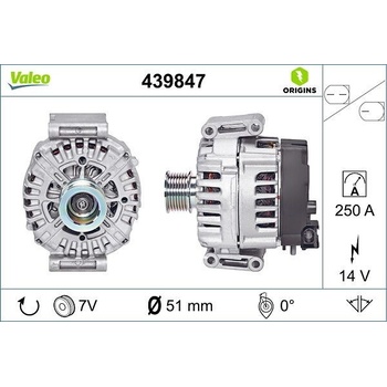 Generátor VALEO 439847