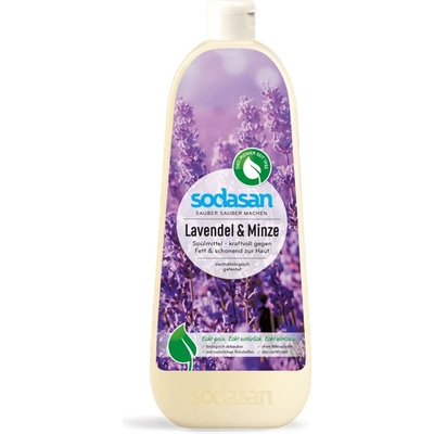 SODASAN Tekutý prostředek na nádobí levandule a máta 1000 ml
