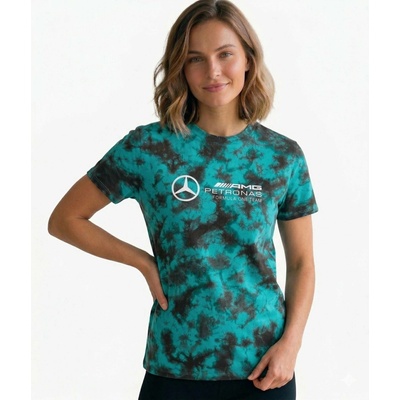 Mercedes Wmns Mapf1 FW Tie Dye T-Shirt Multicolor