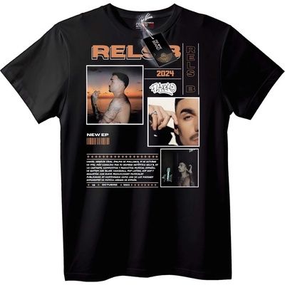 NOONEBRAND Тениска RELS B 2024 Нов EP - XXS, Black