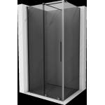 Mexen Velar плъзгаща се душ кабина 90 х 75 см, графит, gun metal - 871-090-075-41-95 (871-090-075-41-95)