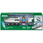 BRIO Влаков комплект с вагон и оътник - Turbo Train - Brio (36003_1)