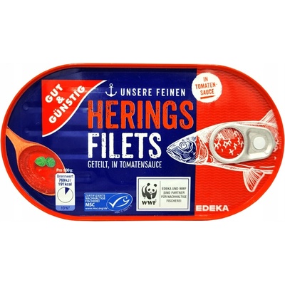 G & G Sleďové filety v tomatové omáčce 200 g – Zboží Dáma