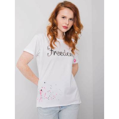 T shirt HB TS 3045.36P white šedá