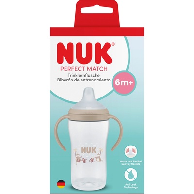 Nuk Perfect Match Шише за сок 260 мл. , 6+мес. , Маймуна (10216313)