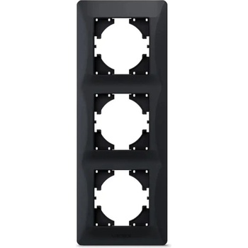 Videx ТРОЙНА ВЕРТИКАЛНА РАМКА vf-bnfr3v-bg binera videx - ГРАФИТ