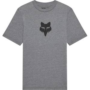 FOX Racing Детска тениска FOX Racing Kid's Fox Head S/S Tee T-shirt - Heather Dark Grey - размер M (704-5937-0112)