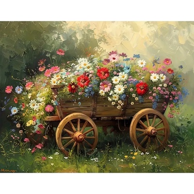 Картина за рисуване по номера 40 х 50 см. dz60142