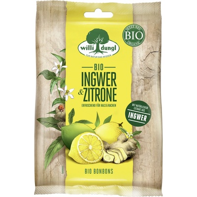 Willi Dungl Ingwer & Zitrone, bez cukru, 65 g
