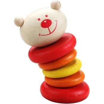 Classic World Дървена дрънкалка - мече (3058)