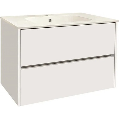 Inter Ceramic Конзолен PVC шкаф ICP 7955, Inter Ceramic, с умивалник, 79x45x55см (7955)