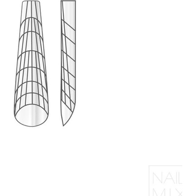 MUSA Duální Šablony DISPLAY FORM 10 průhledné sada 12 velikostí 120 ks