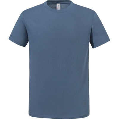 Jerzees tričko Organic 470M krátký rukáv pánské Denim