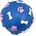PET NOVA Винилова топка с костилки и лапички - 7, 5 см