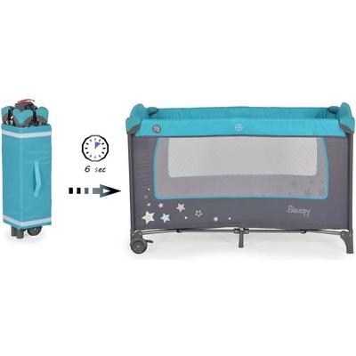 Moni Детска кошара Sleepy тюркоаз (3800146248611)