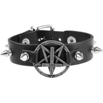Image 1 of Leather & steel fashion Гривна Pentagram - LSF1 85