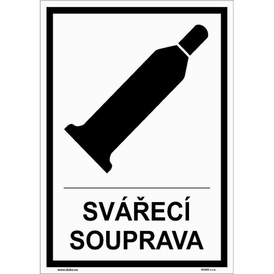 DUKO SVÁŘECÍ SOUPRAVA Formát: 210 x 297 mm, Materiál: samolepící vinylová fólie