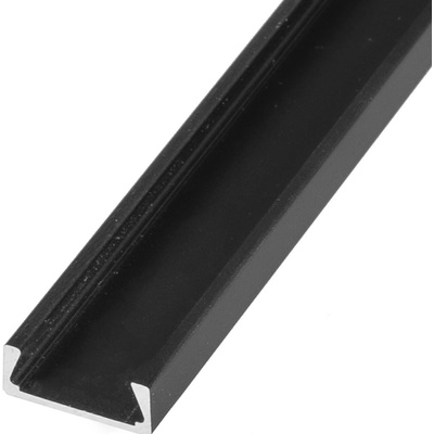 T-LED Nástěnný LED profil - NPM2C černý 2m 092192 – Sleviste.cz