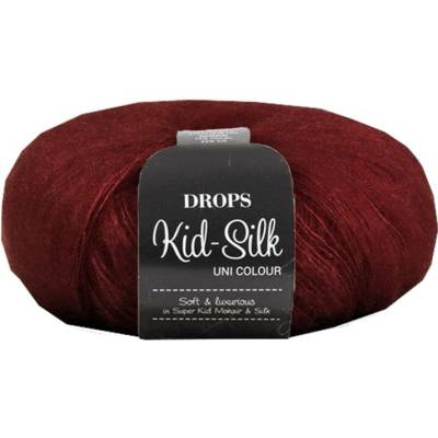 Drops Kid-Silk 68 kaštanová