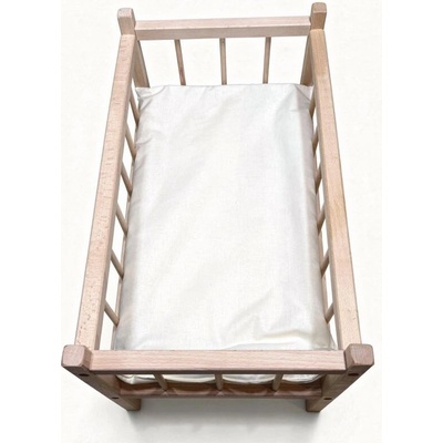 SDS Matrac do postieľky pre bábiky Smotanová 50x28 cm