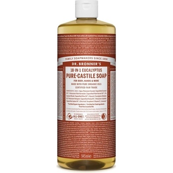 Dr. Bronner's tekuté univerzálne bio mydlo ALL-ONE Eukalyptus 945 ml
