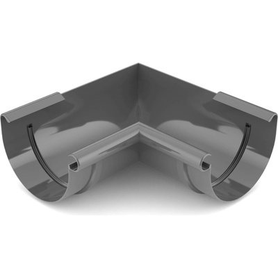 Bryza PVC vnitřní roh 90° 150 mm RAL 7021 grafit