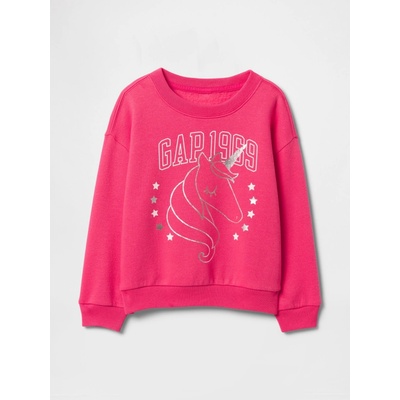 GAP Baby mikina s logem růžová