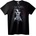 NOONEBRAND Тениска Готически Череп Кръст - 3XL, White