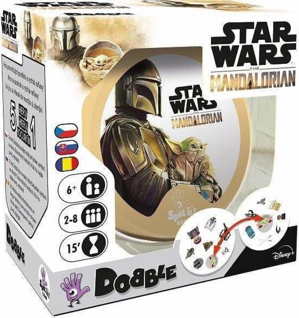 Asmodee Dobble Star Wars The Mandalorian