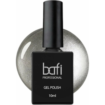 BAFI gel lak Silk Cat 01 stříbrný 10 ml