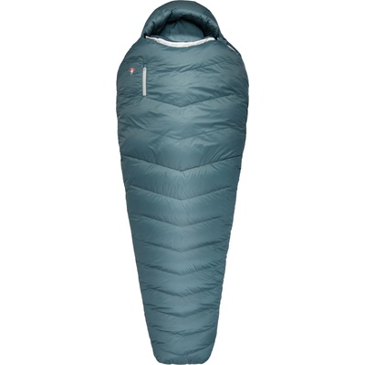 Grüezi bag Пухен спален чувал Grüezi Bag Biopod Down Hybrid Ice Cold Down sleeping bag - Platin Grey - размер 205 cm (513-1225-0113)