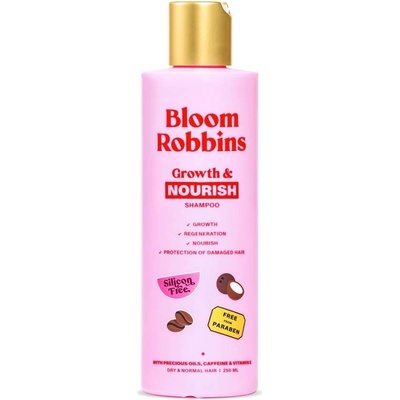 Bloom Robbins Growth & Nourish Shampoo na výživu a růst vlasů 250 ml