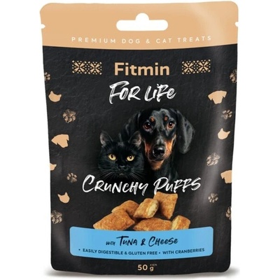 FITMIN FOR LIFE dog cat poch. Tuniakové vankúšiky 50 g