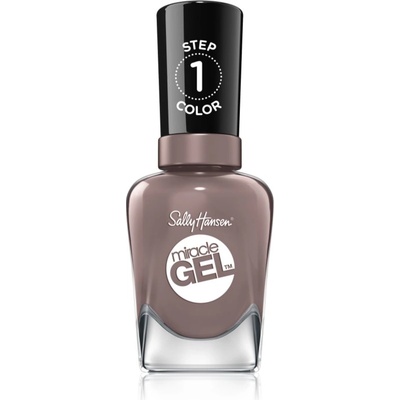 Sally Hansen Miracle Gel гел лак за нокти без използване на UV/LED лампа цвят 205 To The Taupe 14, 7ml