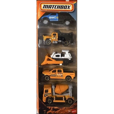 Matchbox Stavební parta 5 ks