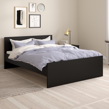 Image 1 of Легло Naia 140x190 см Черен мат