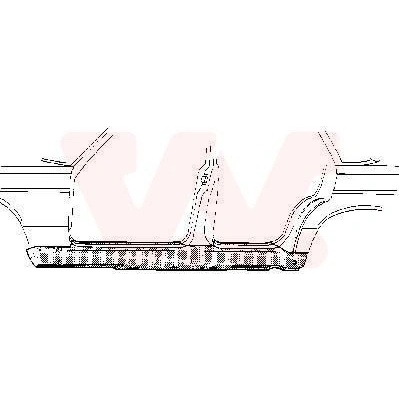 Nástupní panel VAN WEZEL 3024104