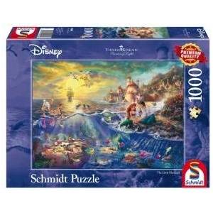 Schmidt Spiele Puzzle Thomas Kinkade: Disney Arielle